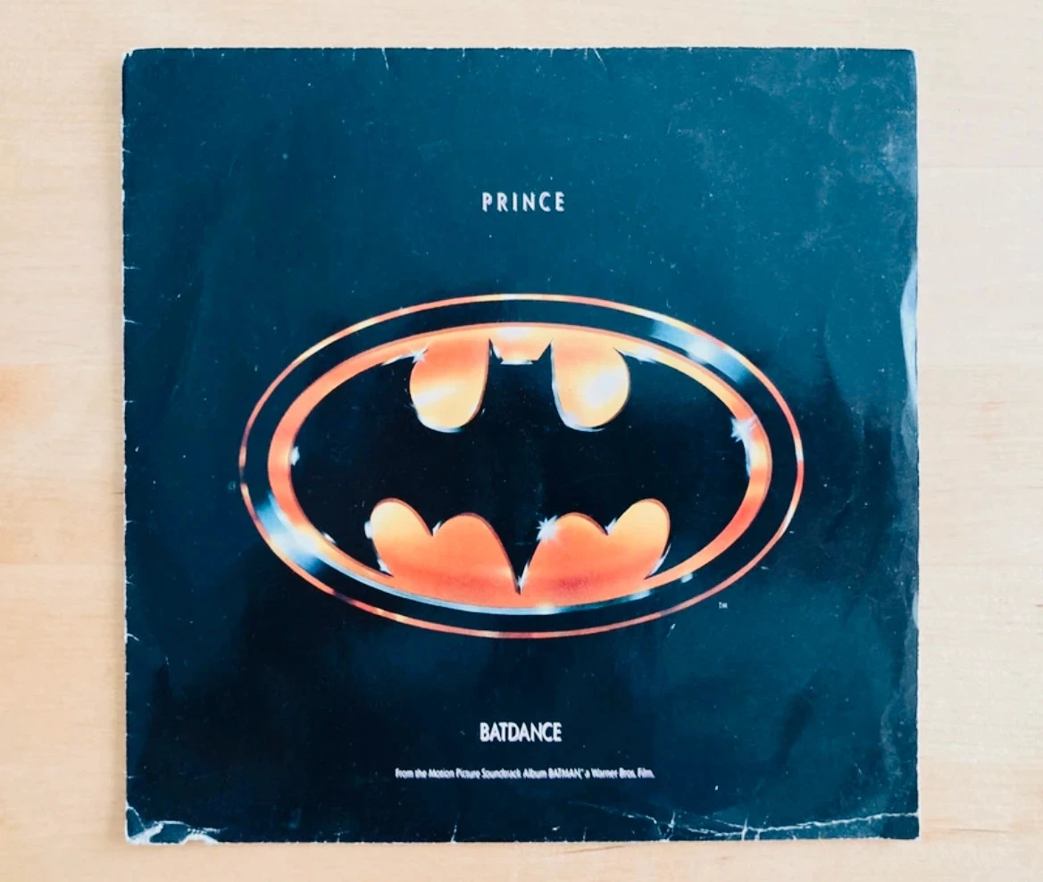 Disque vinyle 45T Prince Batdance.